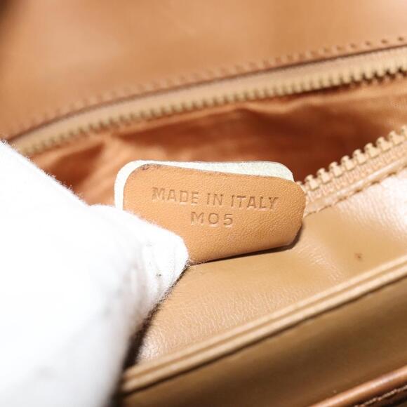 CELINE Macadam Canvas Shoulder Bag Pvc Beige Gold - Picture 13 of 13